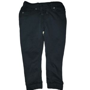 Levi black knit joggers, Child 4-5, black